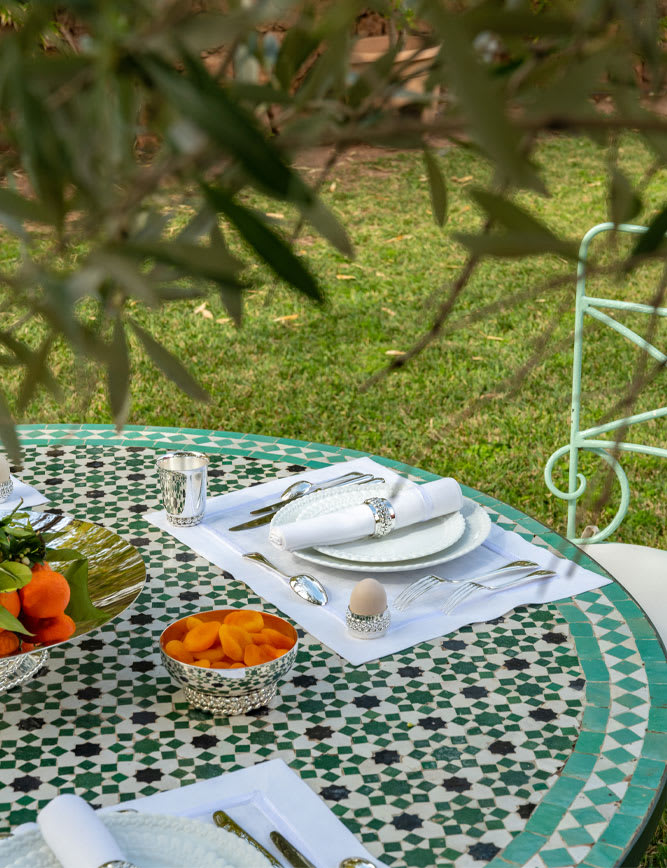 A Silver Lined Outdoor Feast
